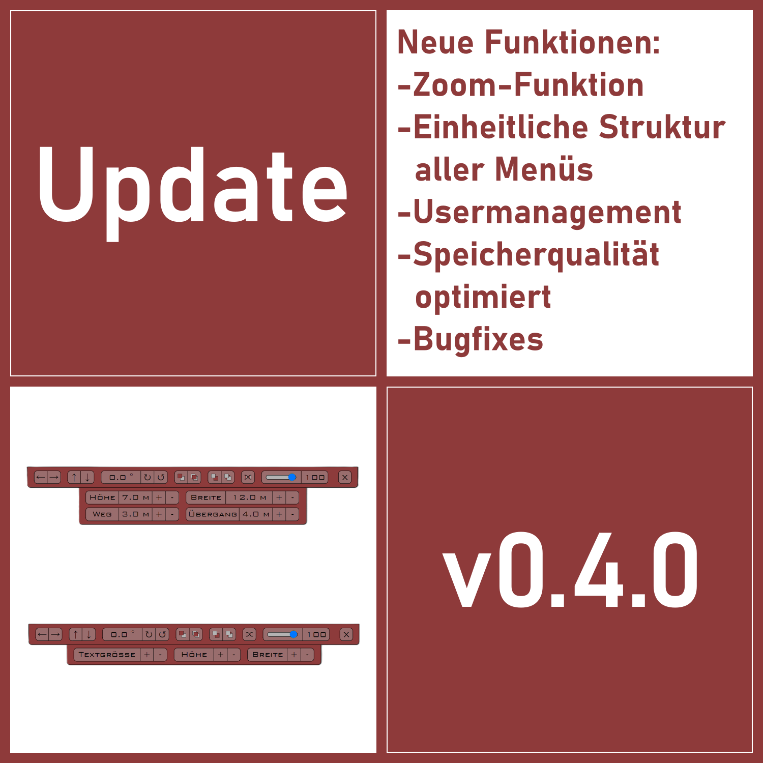 Update auf Version 0.4.0