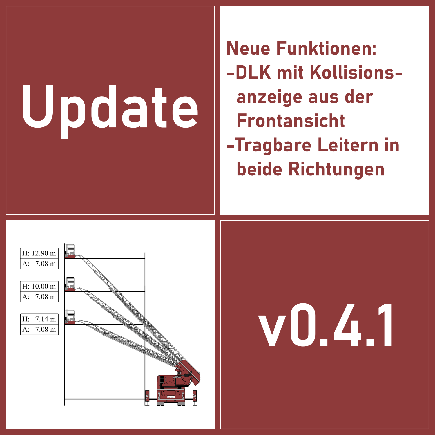 Weitere Drehleiterfunktionalitäten